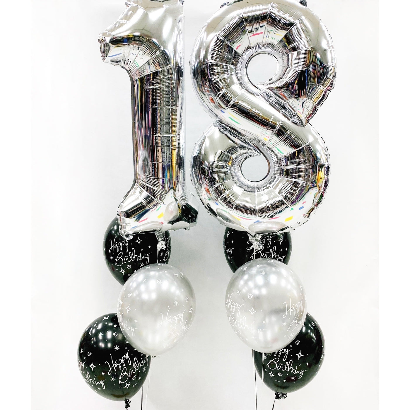 Jumbo Milestone Number Balloons with Latex
