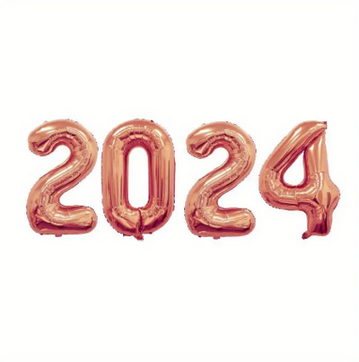 2024 Jumbo Number Balloons