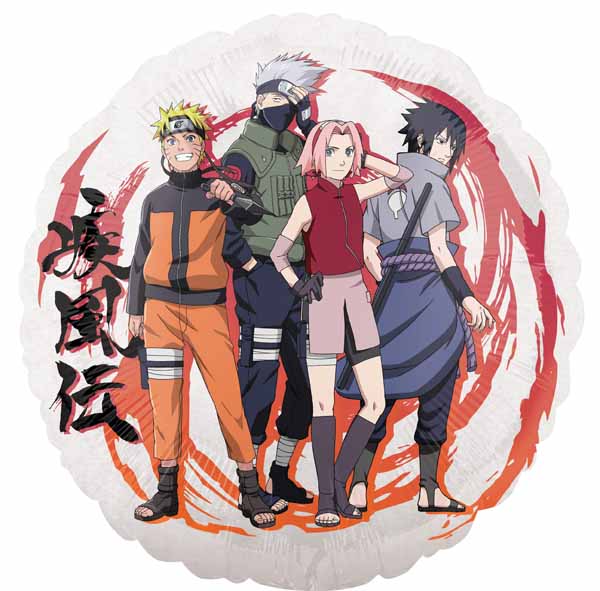 Mylar 18 in. Naruto