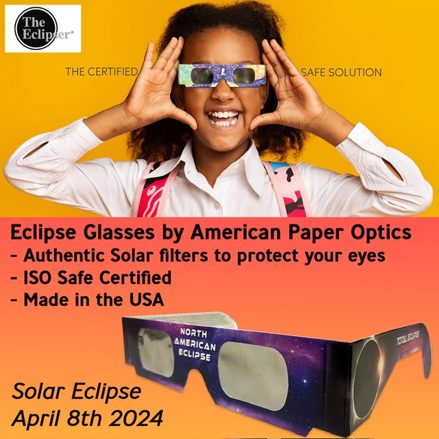 50 pack Solar Eclipse glasses MADE IN THE USA