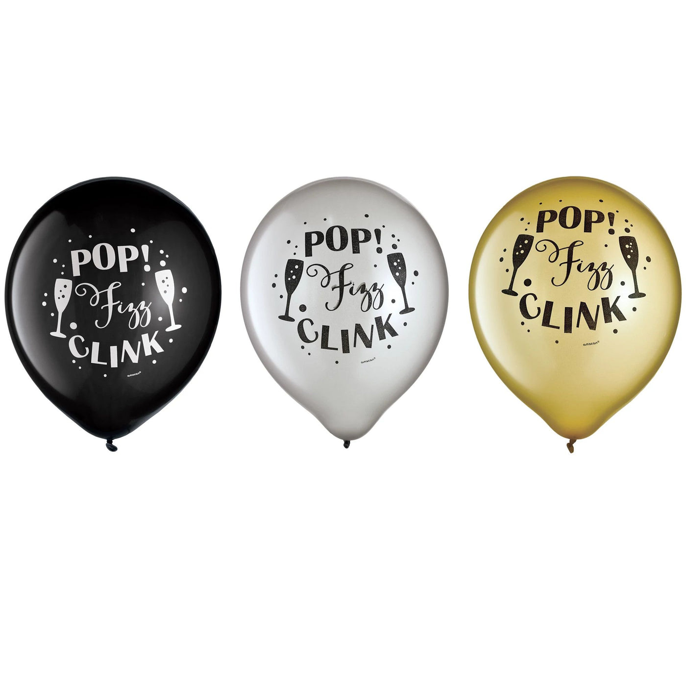Pack of 15 New Years Balloons