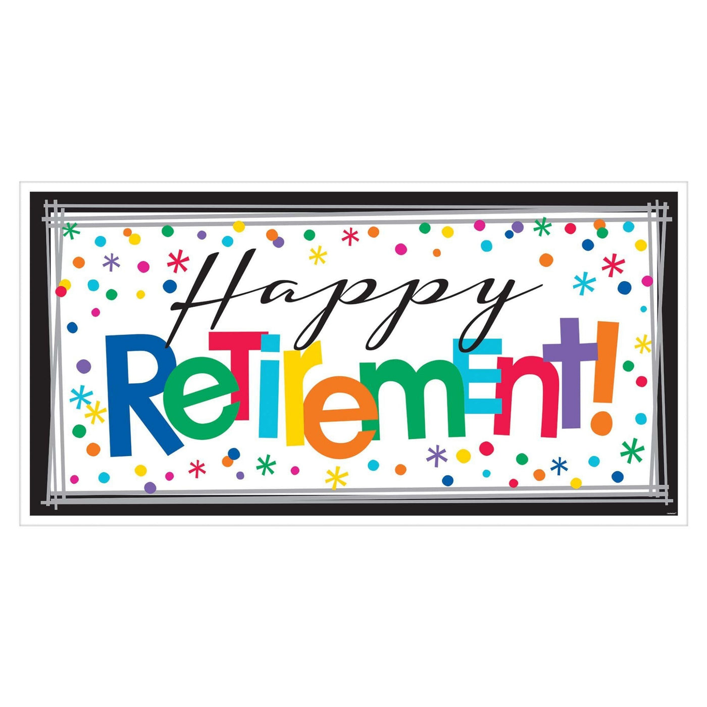Happy Retirement Celebration Giant Banner