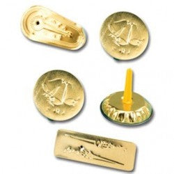 Metal Noisemakers 100Pc Gold