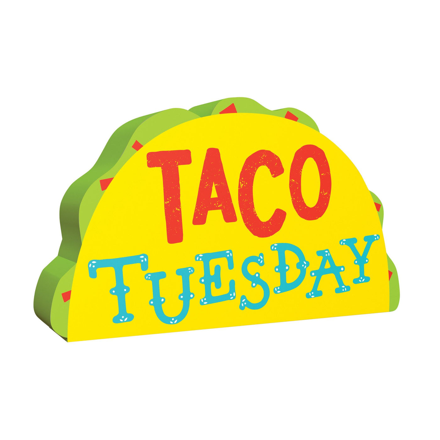 Mini panneau debout Taco Tuesday