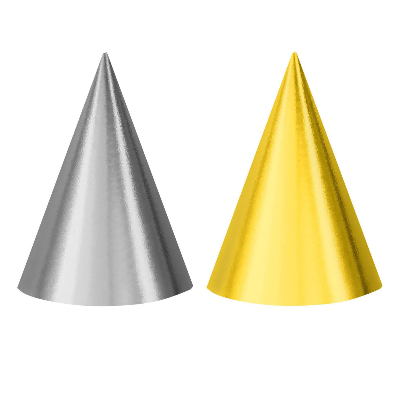 Gold and Silver Party Hats