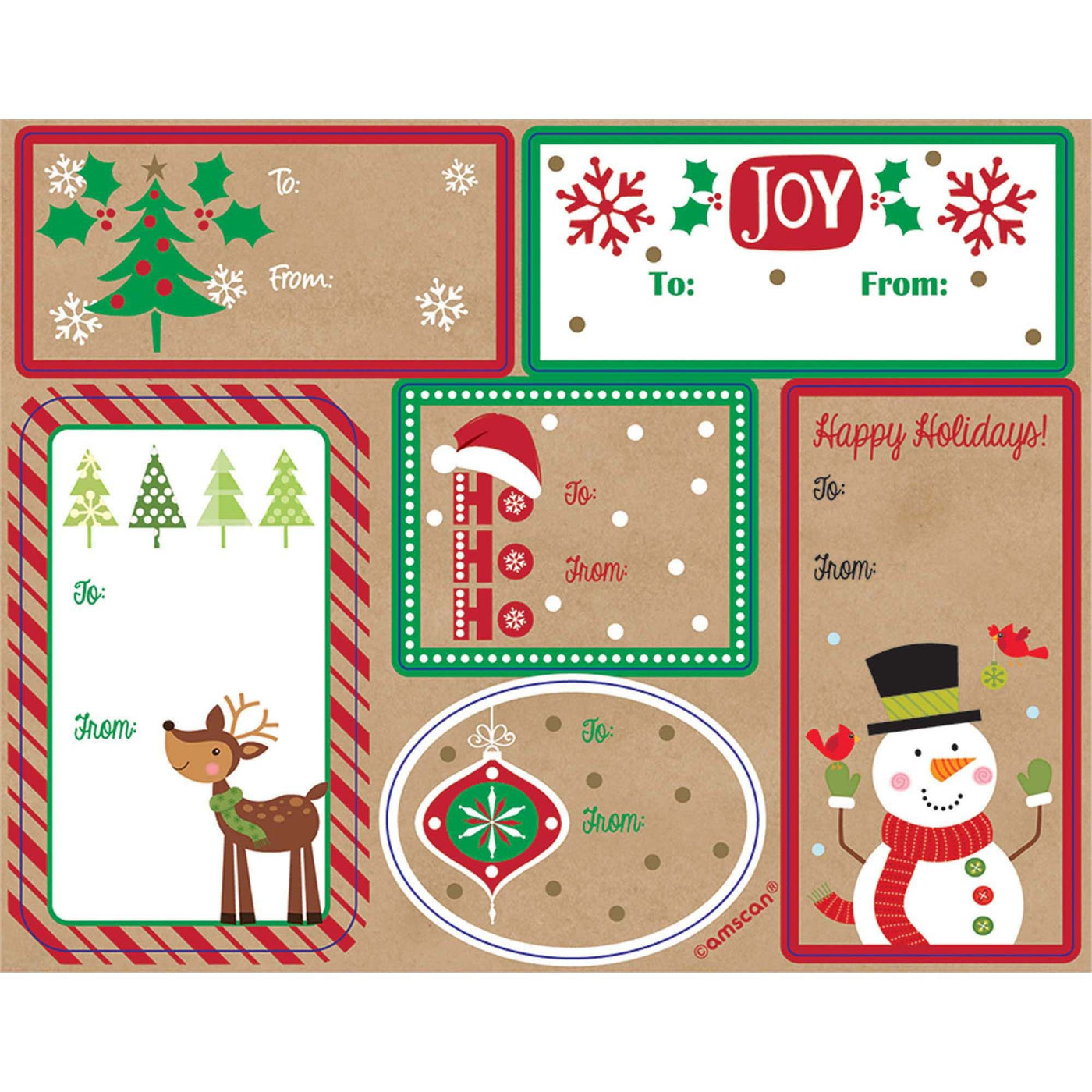 Christmas Gift Labels