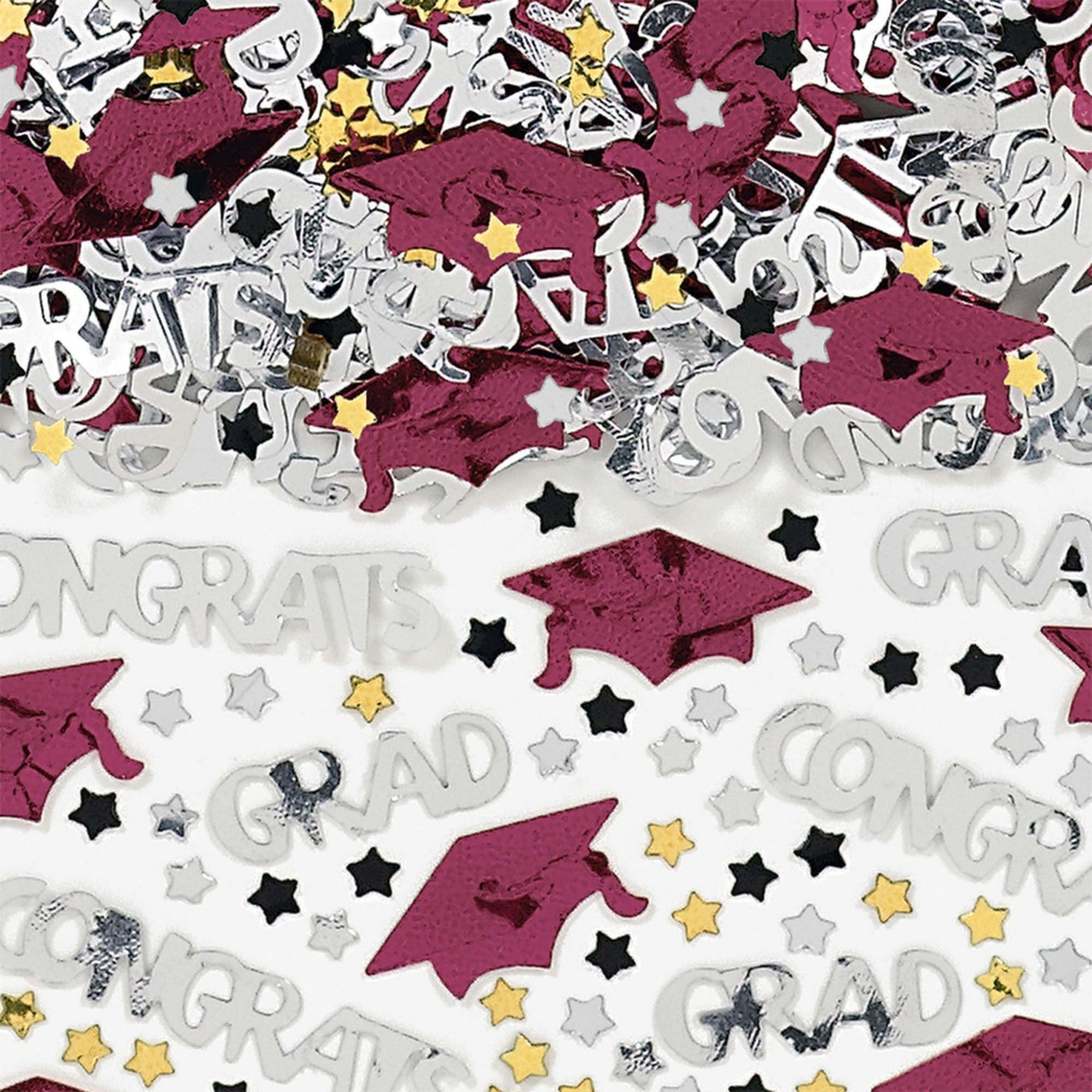 Congrats Grad Embosed Confetti