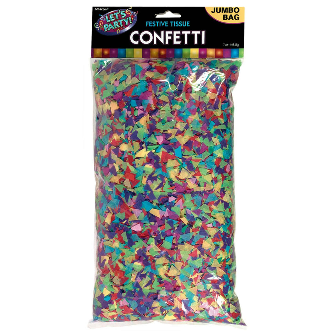 Confettis en papier - Multicolore