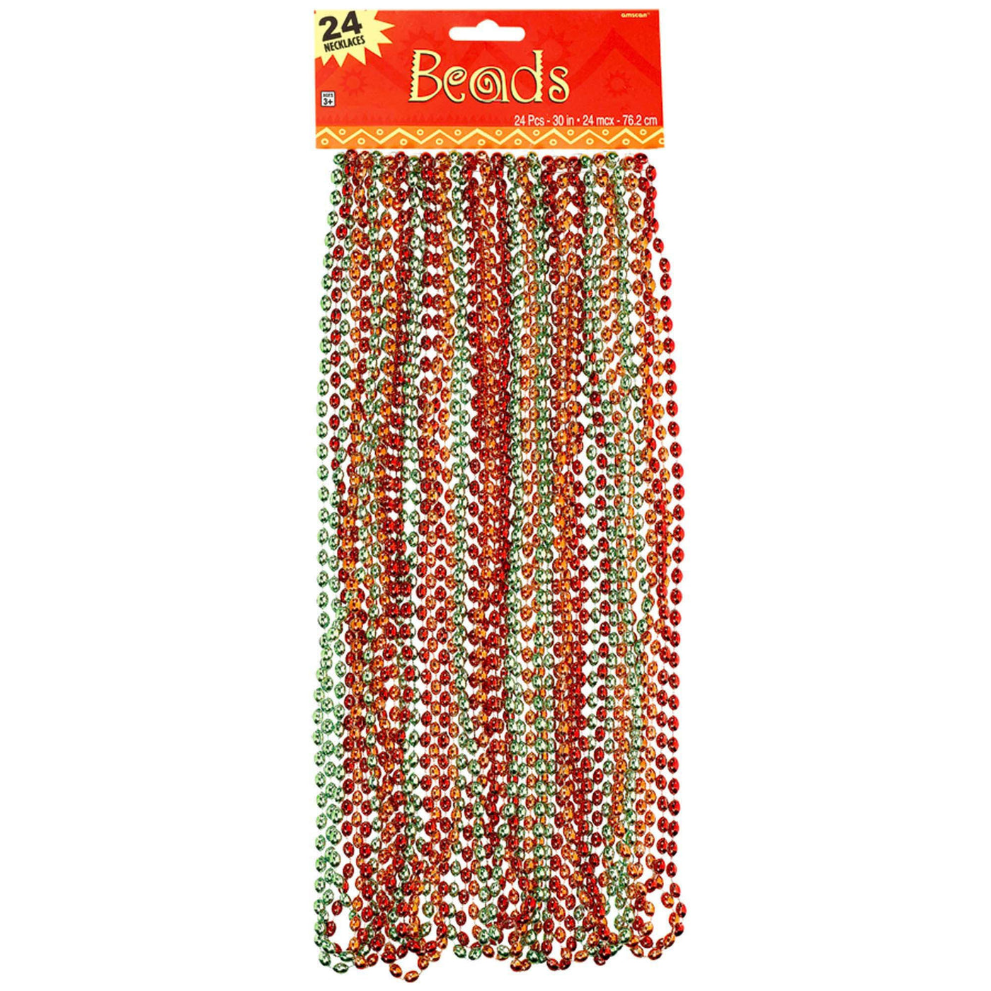 Metallic Bead Necklaces