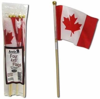 Canada Day 4- 4" x 6" Flags