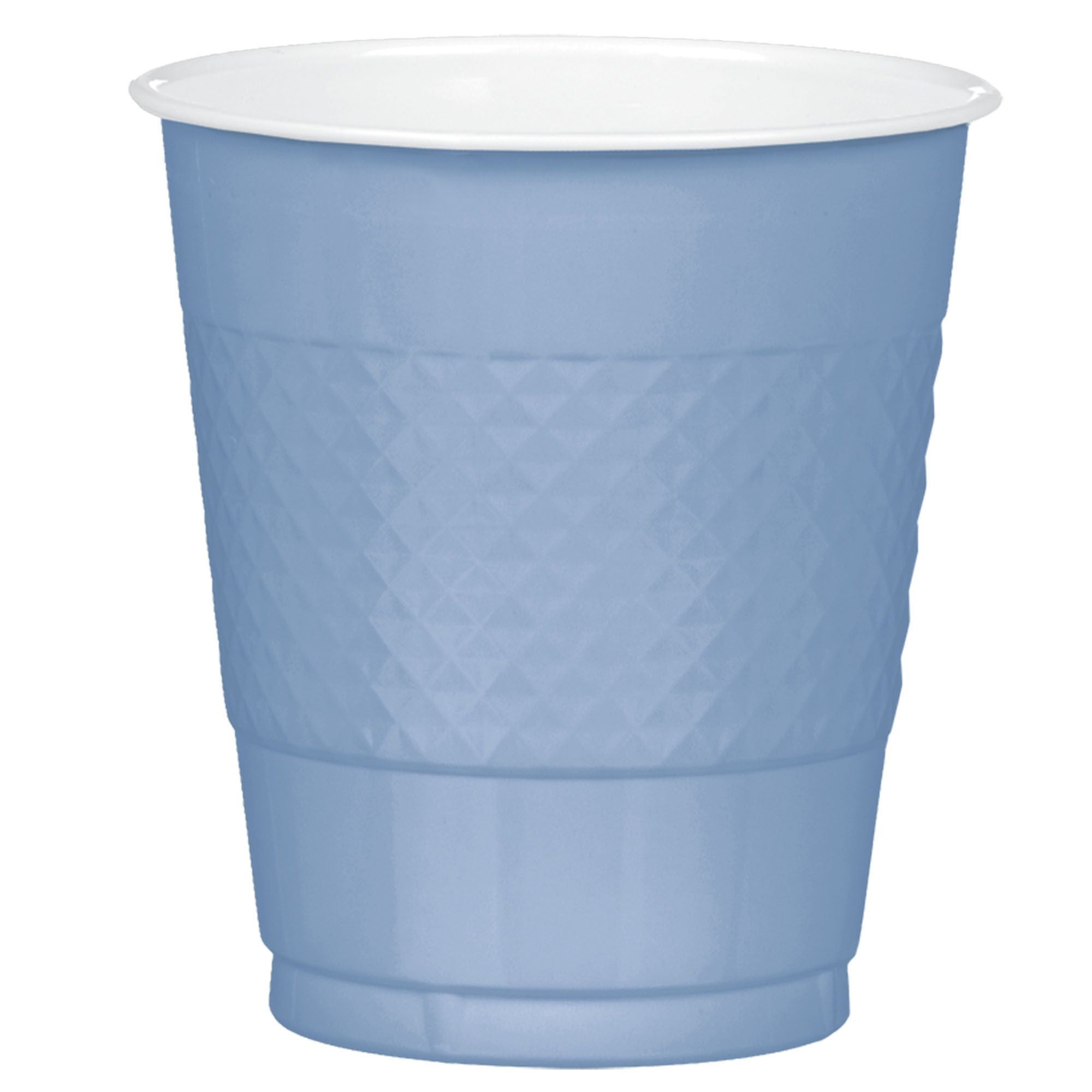 Amscan Big Party Pack Apple Plastic Cups, 9 oz., Red