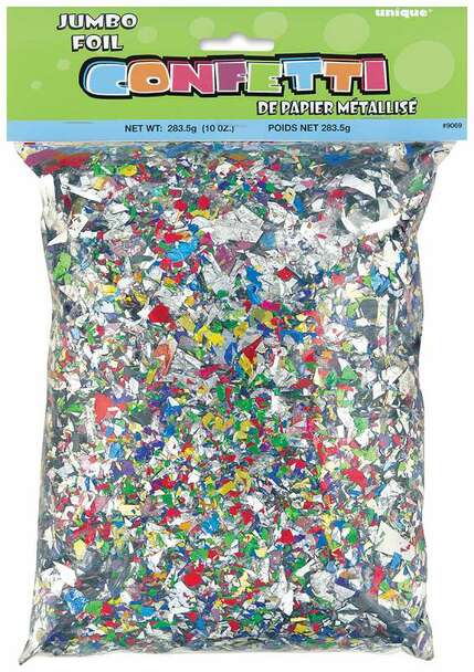 Jumbo foil Confetti - Multicolor