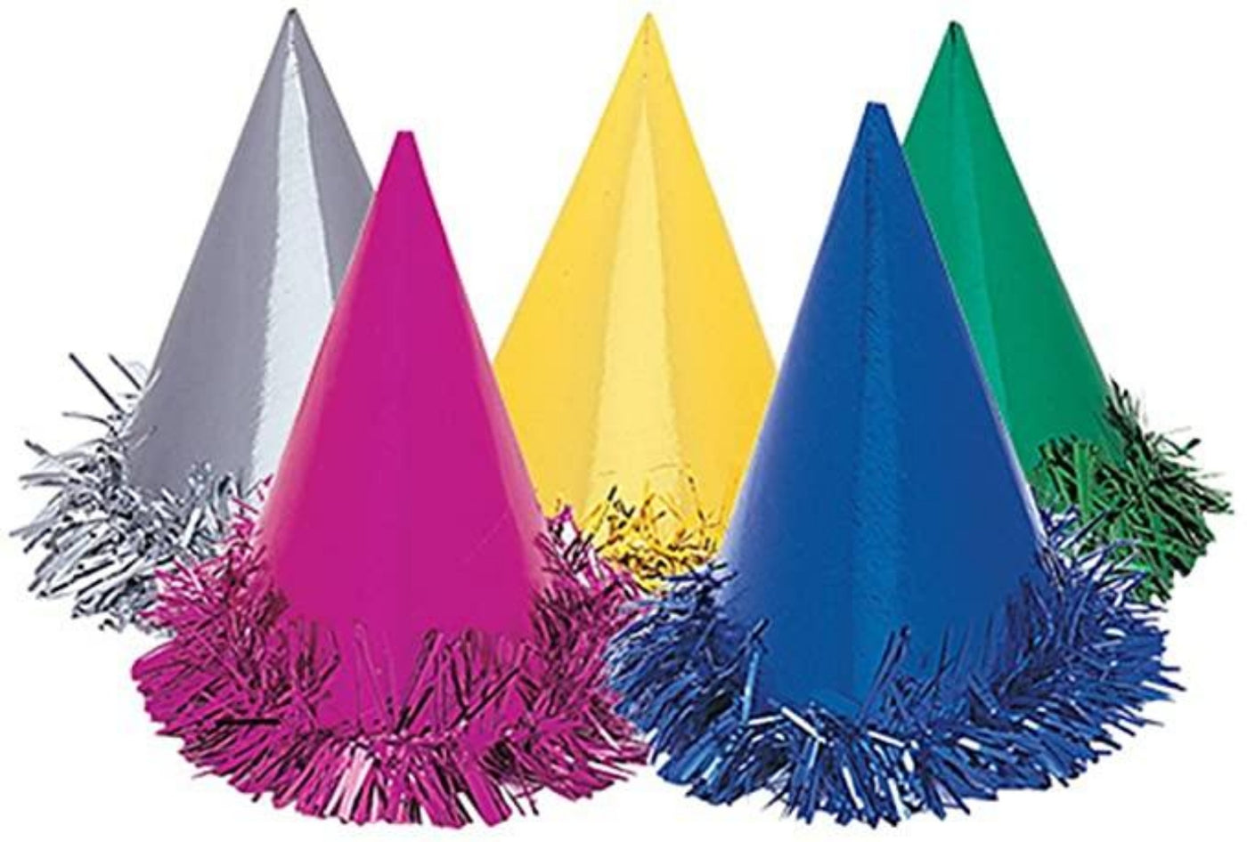 Assorted Party Hats with Fringe