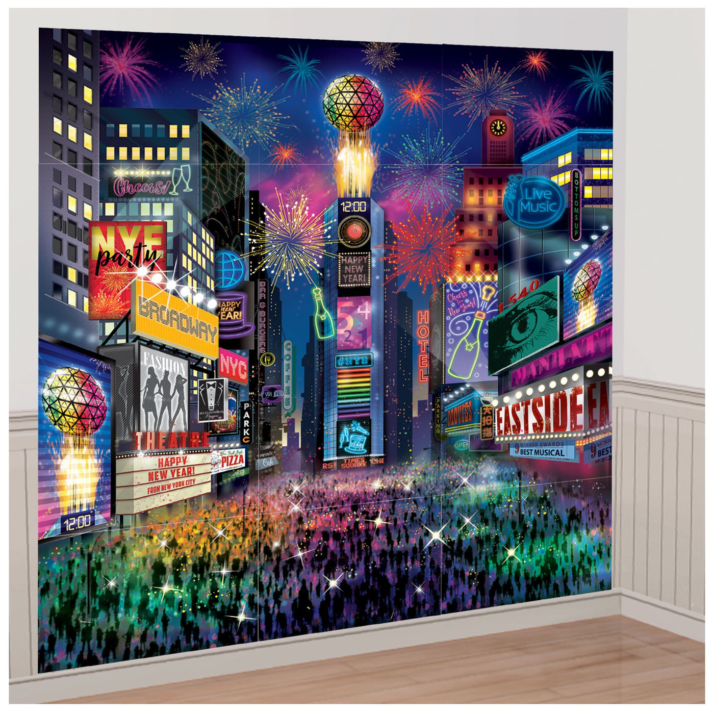 New Years Time Square Mural Kit
