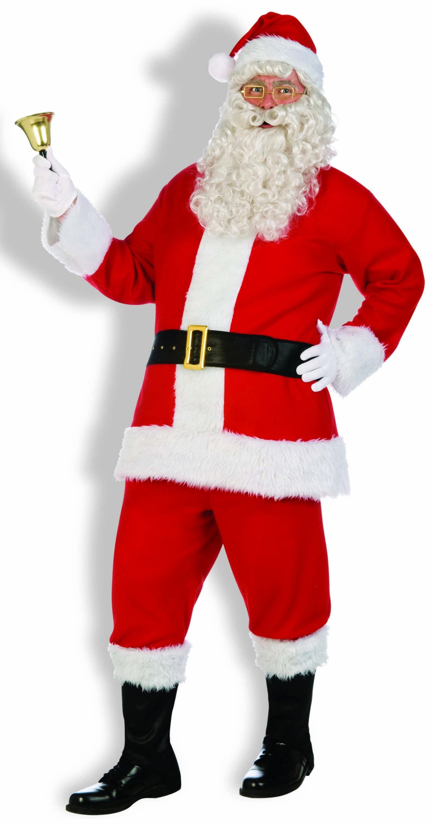 Flannel Santa Suit Size XL