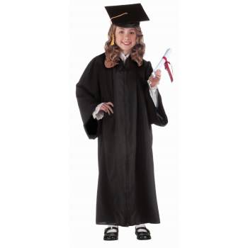 Child Graduation Robe - Black