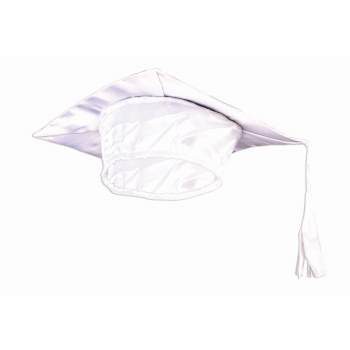 Child Graduation Cap  -  White