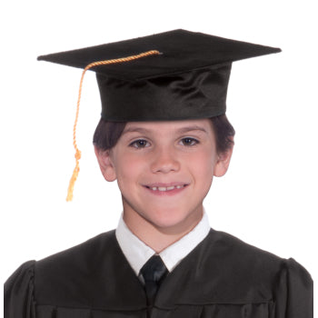 Child Graduation Cap  -  Black