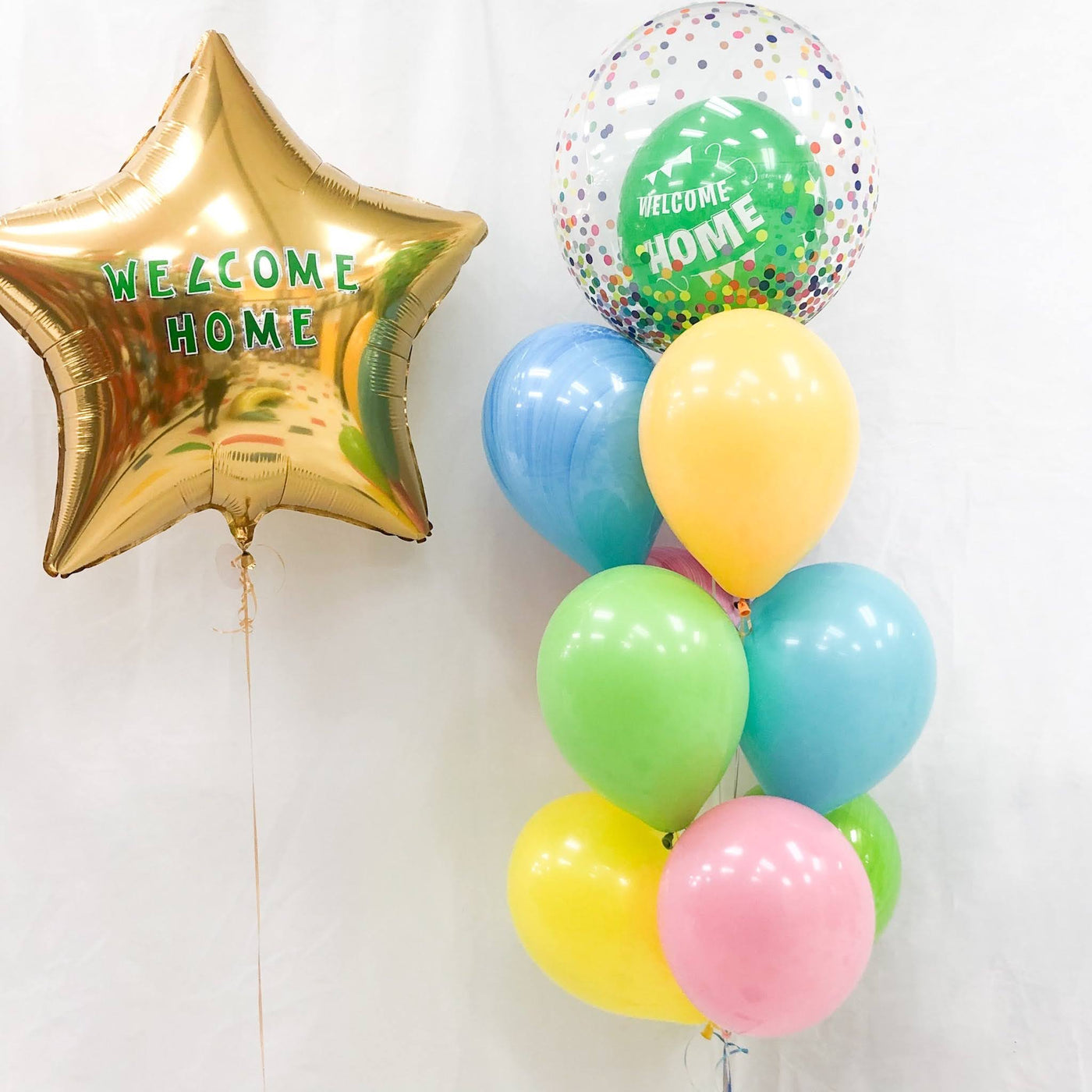 Welcome Home Balloon Bouquets 2 sets