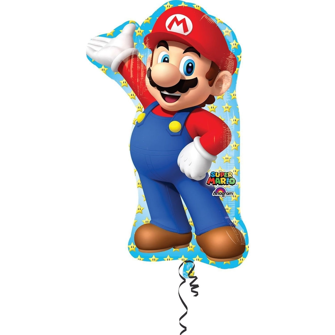 Mylar Jumbo Mario Bros Full Body