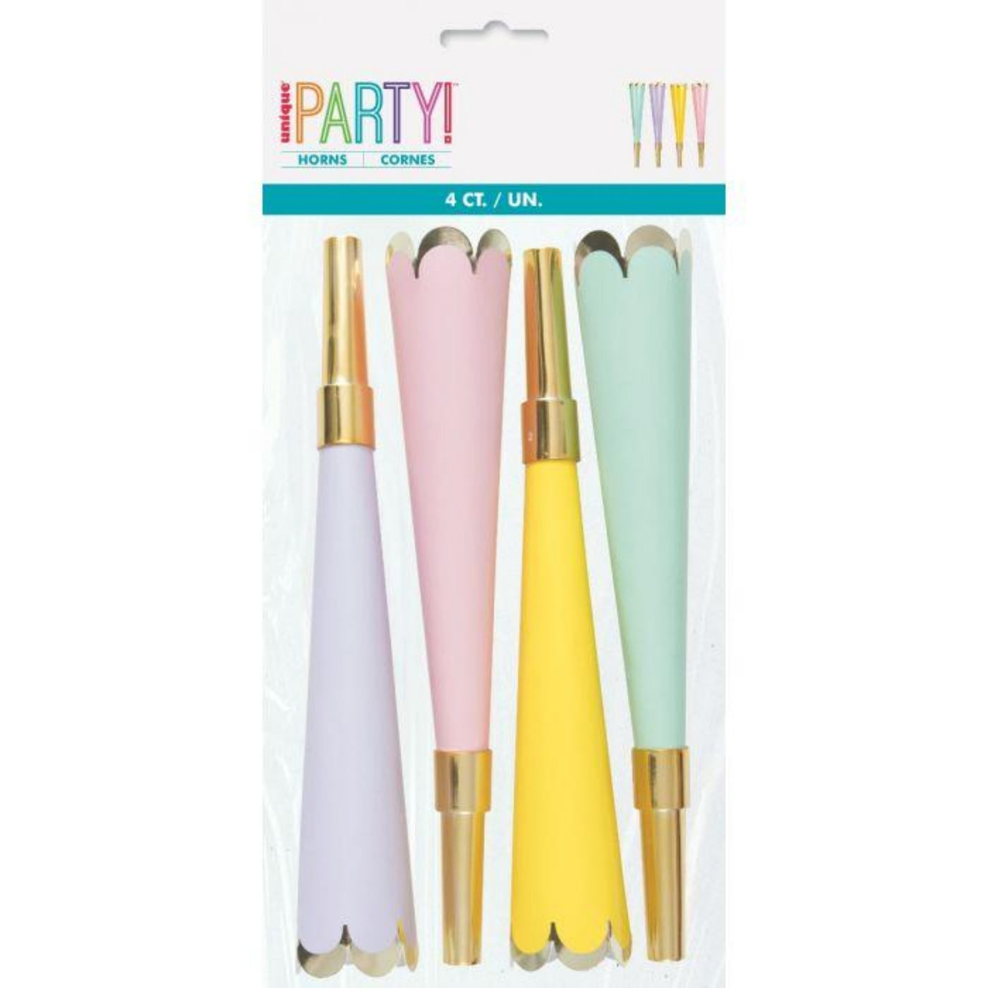 Pastel Party Horns