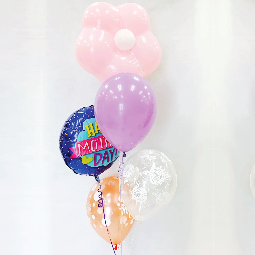 Mother's Day Flower Balloon Bouquet