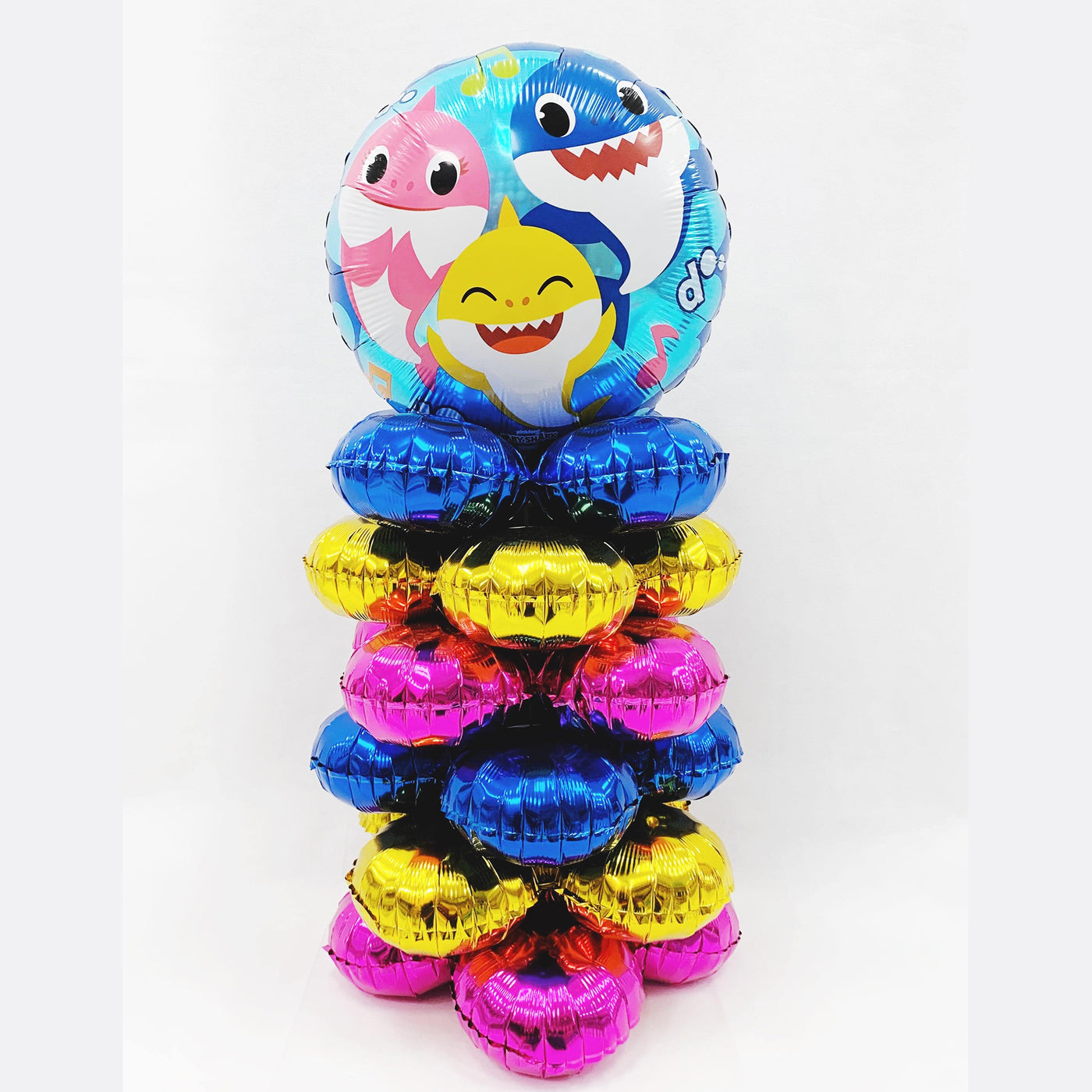 Baby Shark Balloon Quad Table Centerpiece – Giggles Party Store