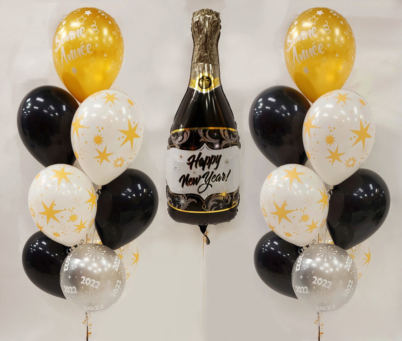 New Years Champagne 21pc Balloon Bundle
