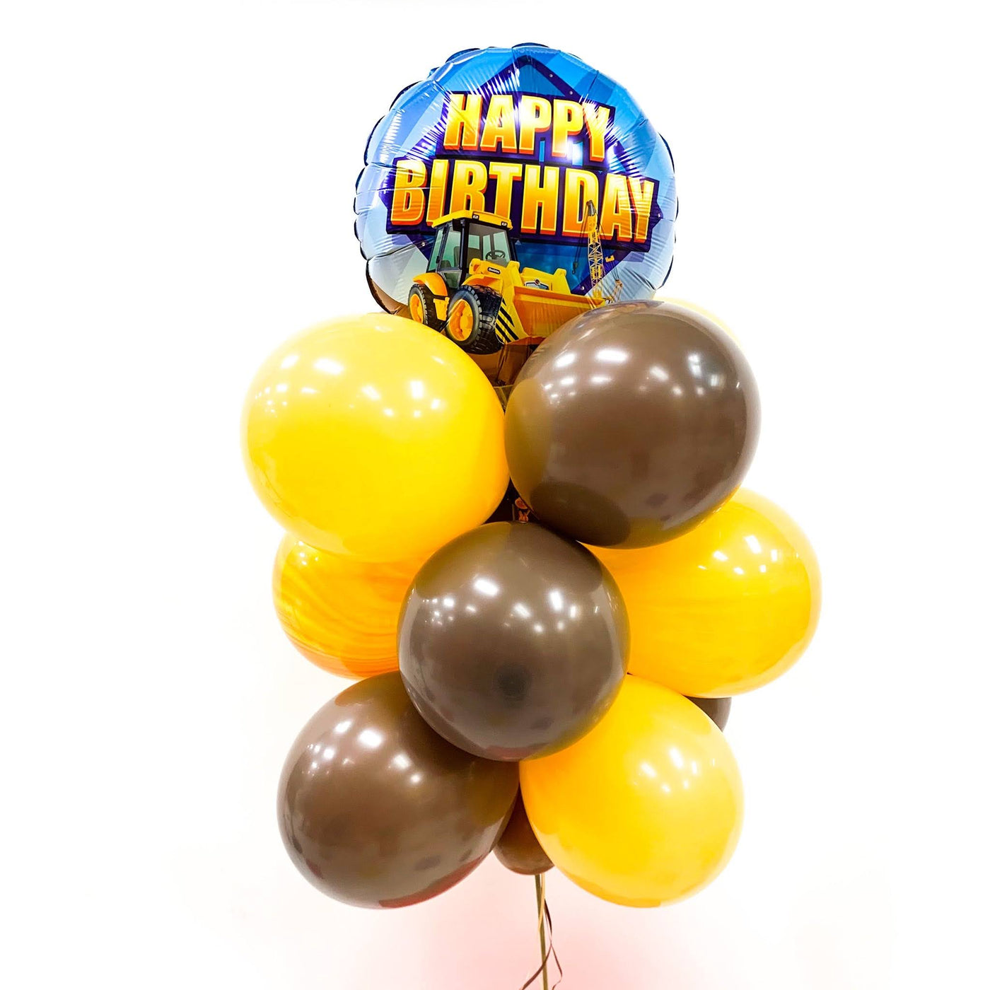 Construction Birthday Balloon Yard Stake