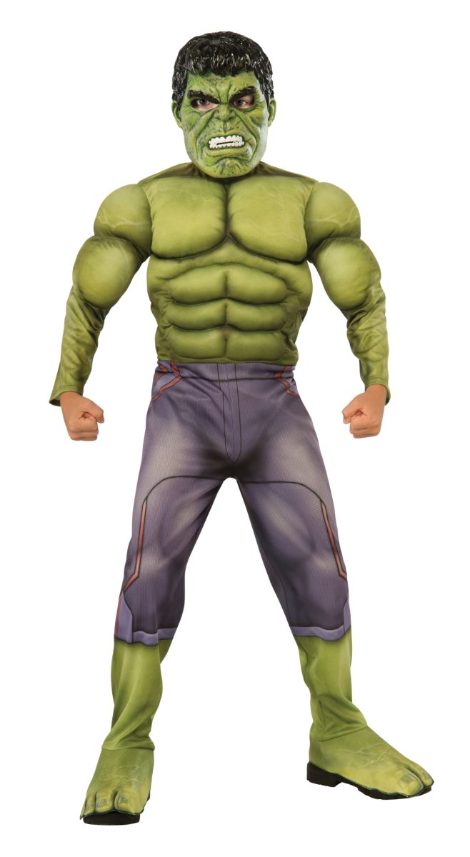 Deluxe Muscle Chest Kids Hulk Costume