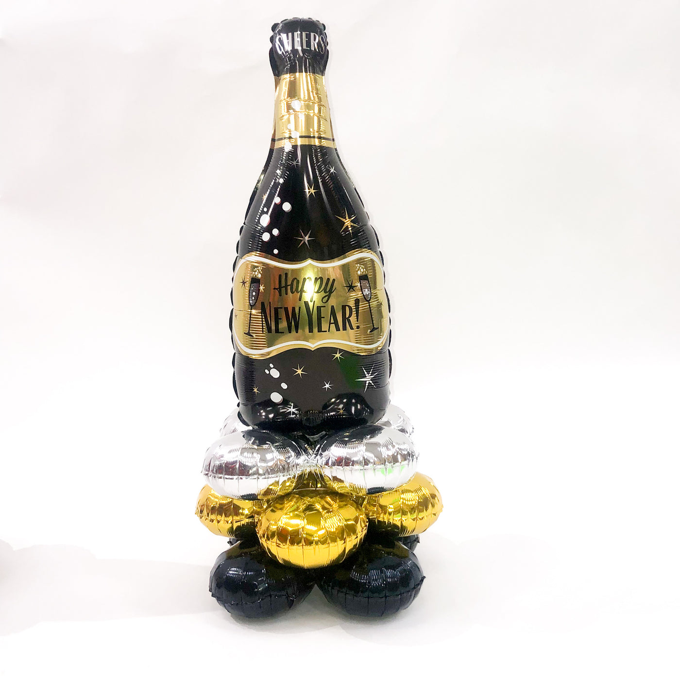 New Year Black and Gold table Centerpiece