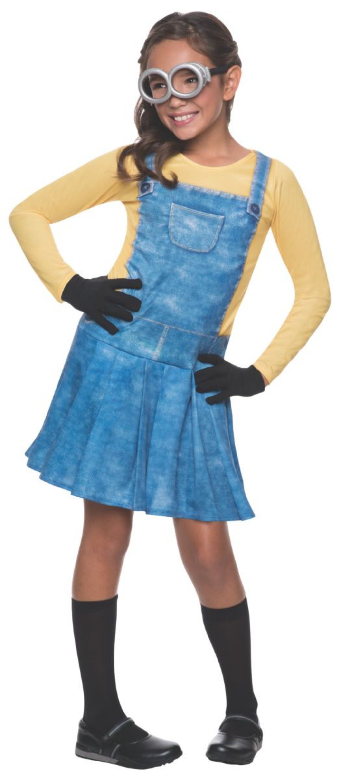 Girls Female Minion Costume