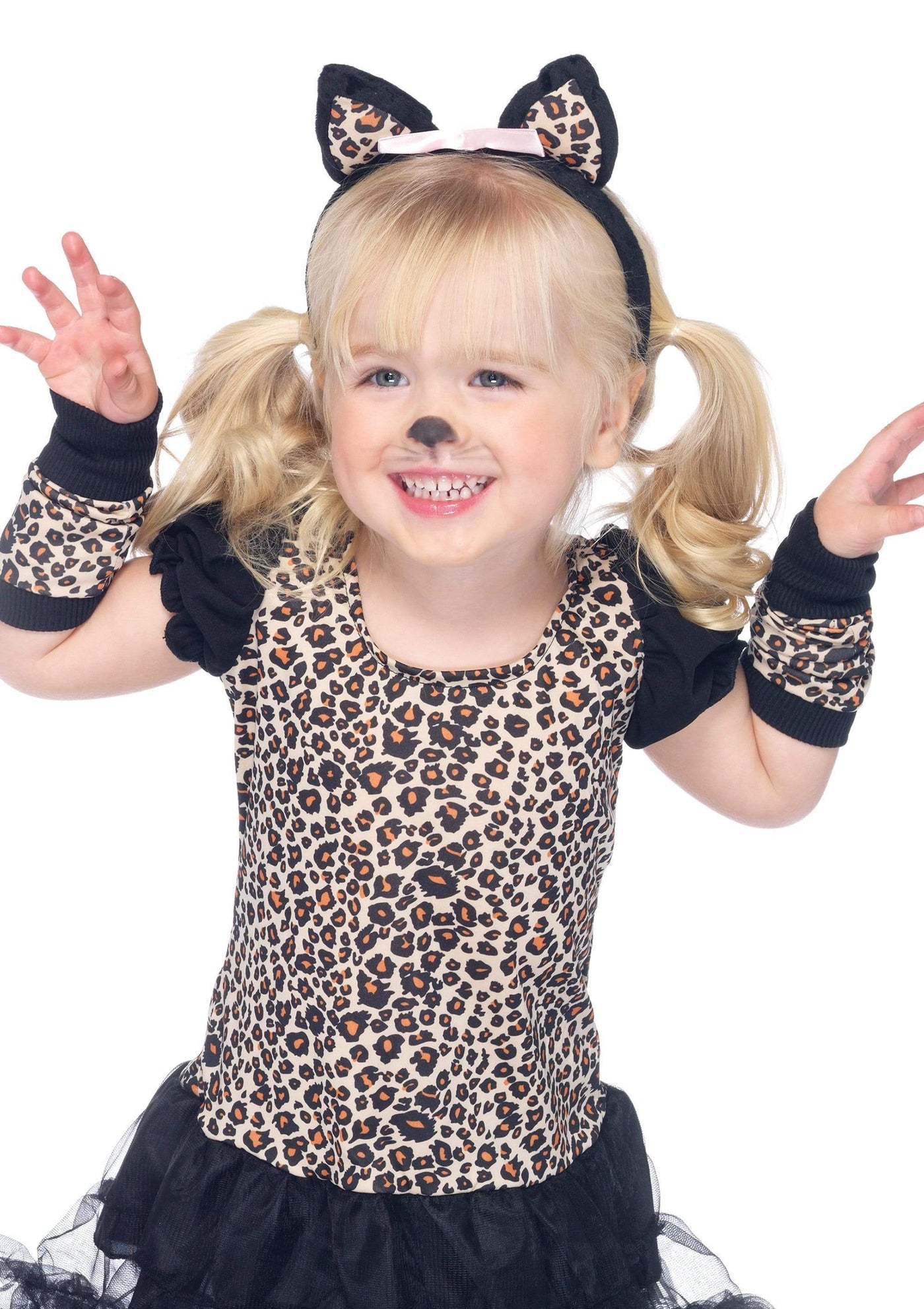 Girls Pretty Little Leopard Costume