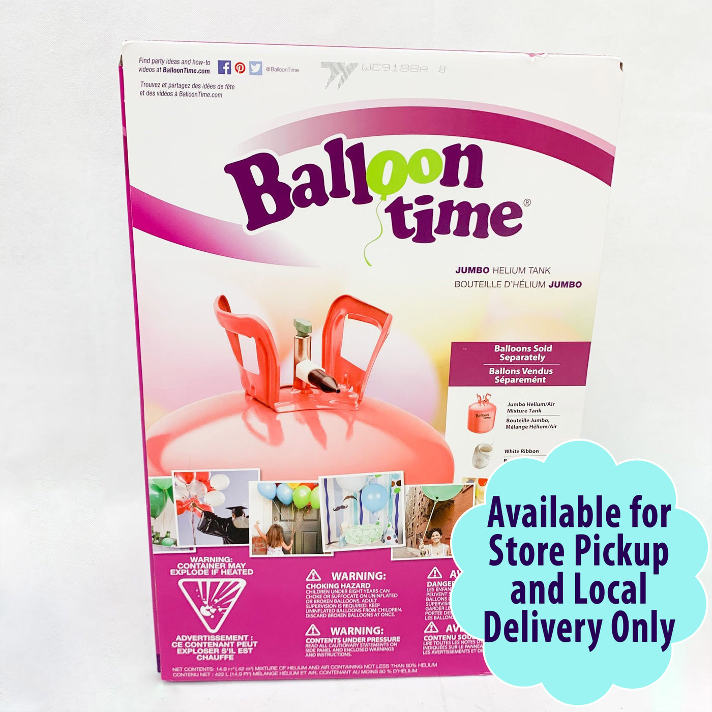 Balloon time (Helium Tank)