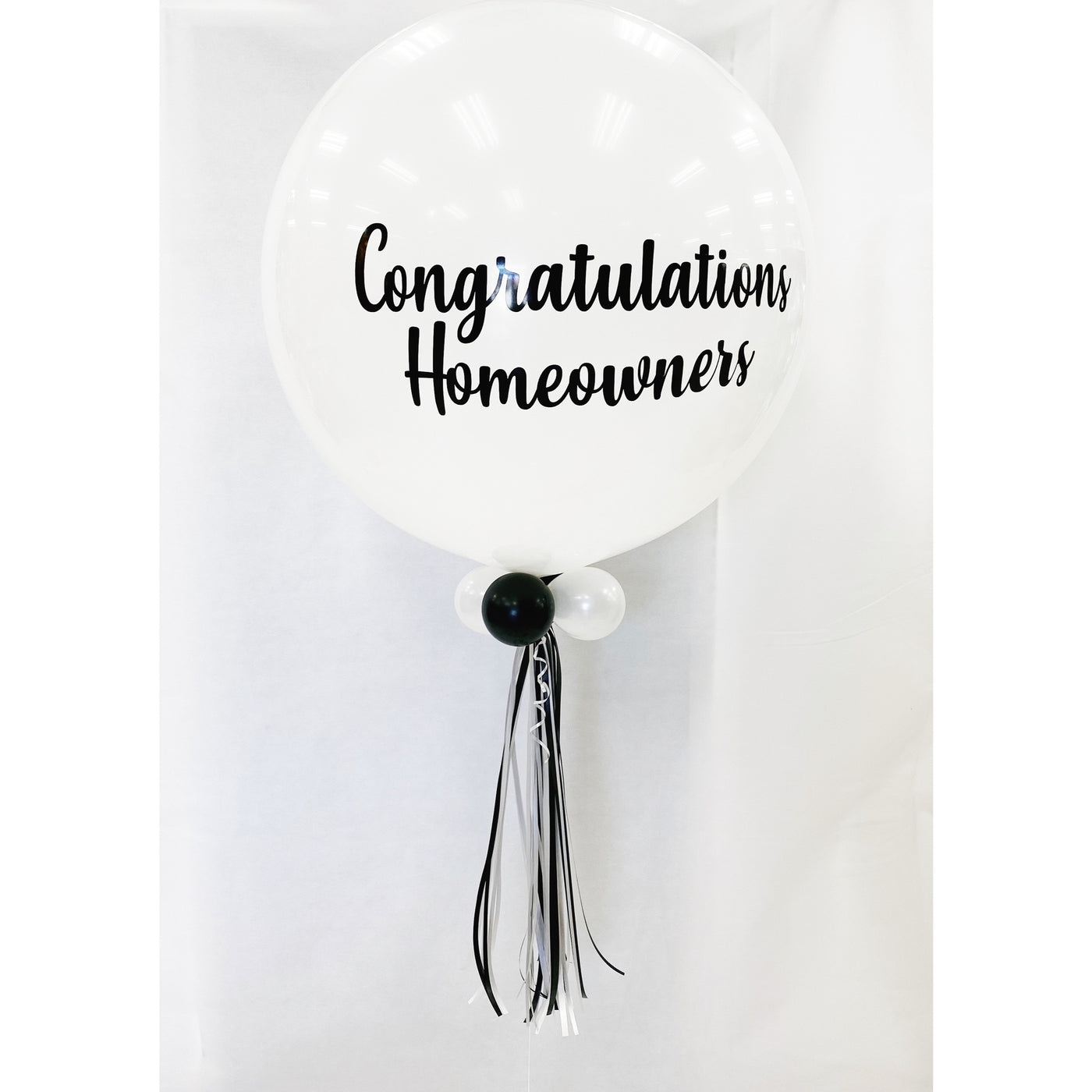 Personalized Congratulations Balloons with cluster