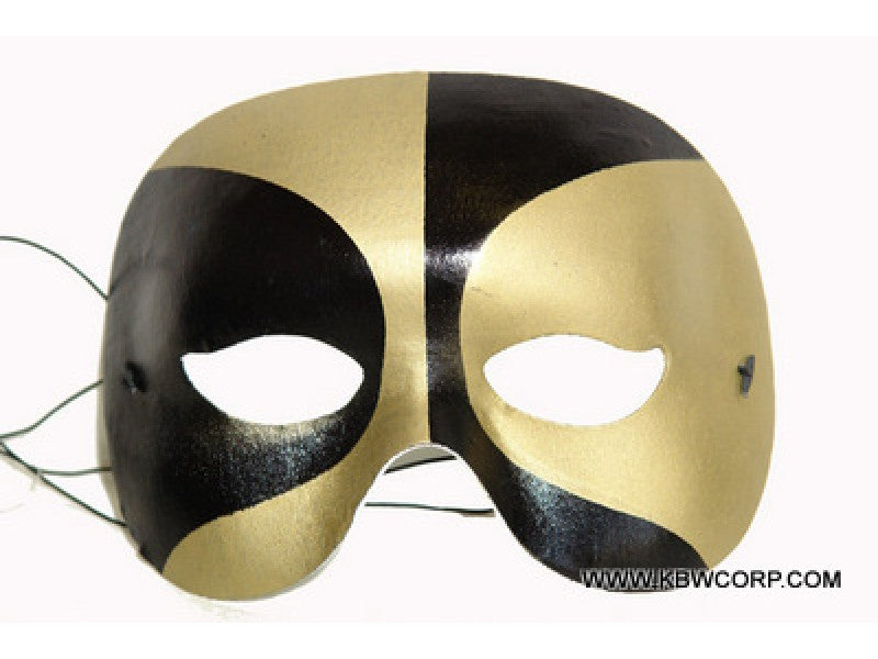 Party Wear Masks Black/Gold
