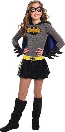 Kids Batgirl Dress Costume