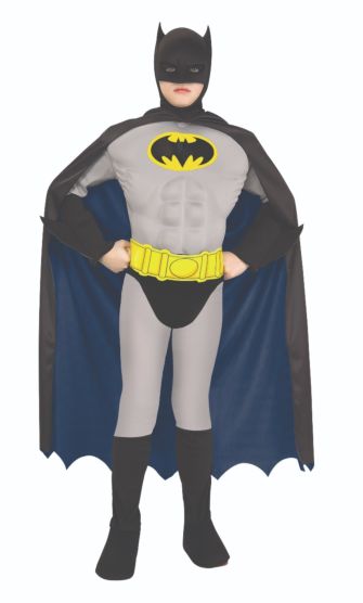 Kids Muscle Chest Batman Costume