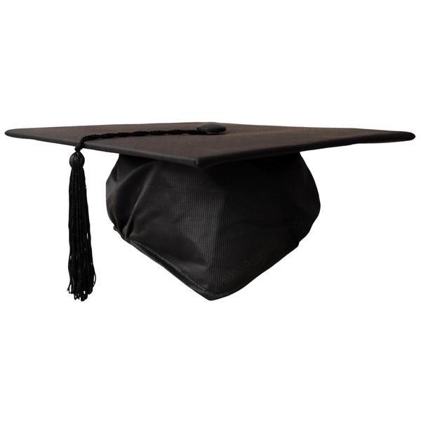 Child Graduation Cap With Tassel -  Black