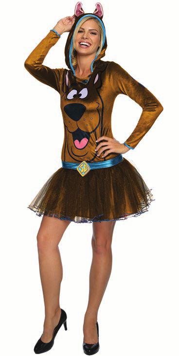 Hooded Tutu Dress Women's Scooby-Doo Costume