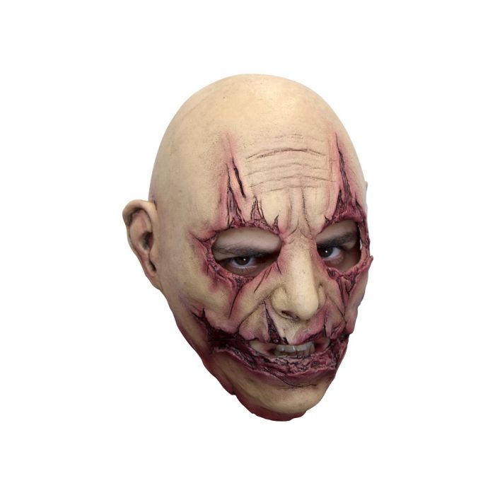 Slashed Zombie Head Mask