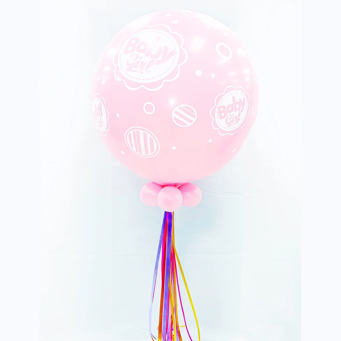 Jumbo Baby Shower Balloon with Cluster