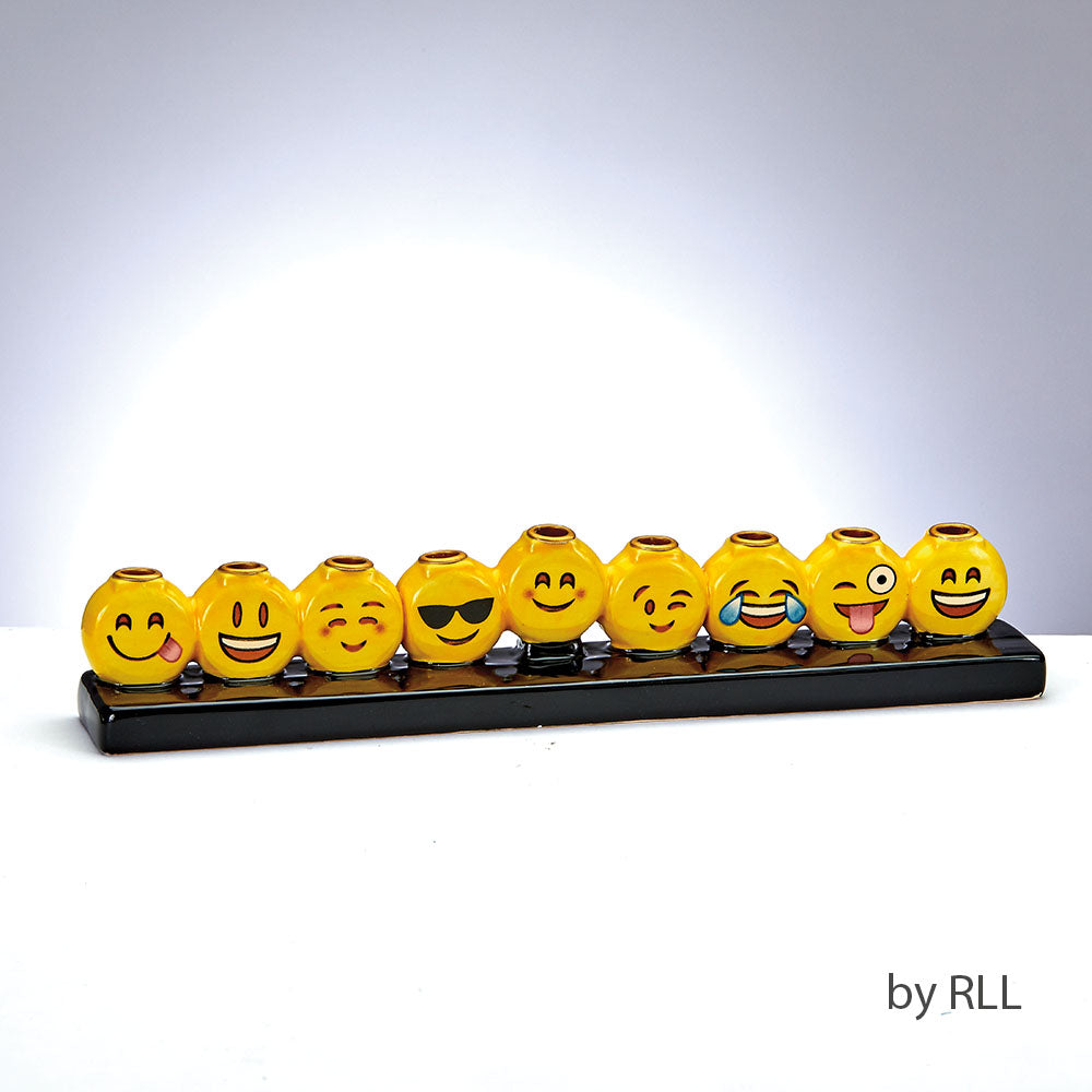 Emoji menorah