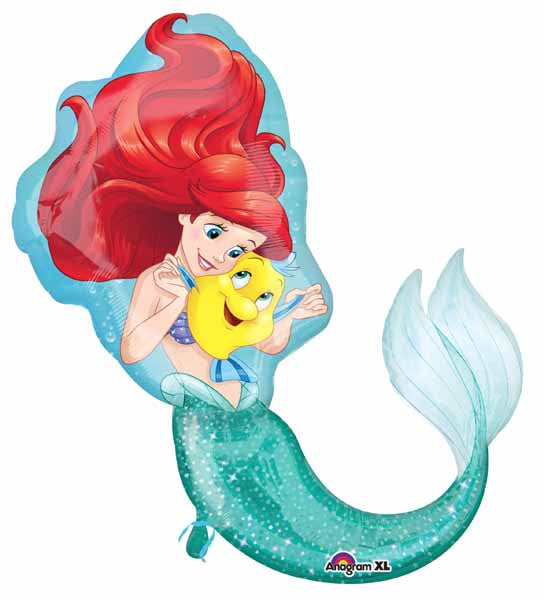 Mylar Jumbo Disney Ariel
