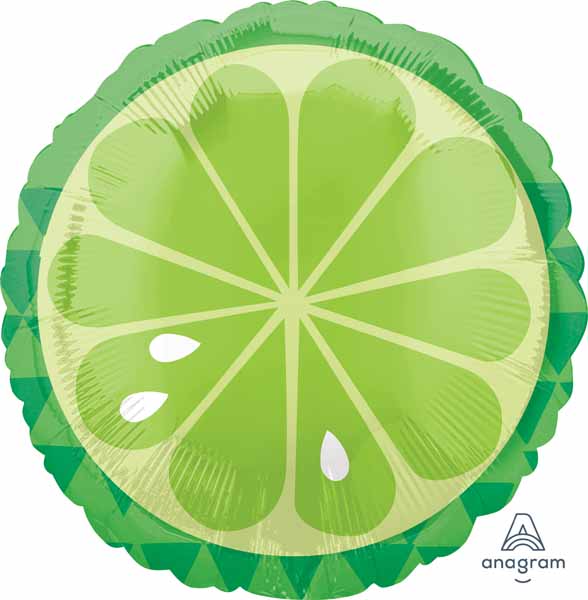 Mylar 18 in. Tropical Lime