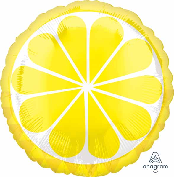 Mylar 18 in. Tropical Lemon