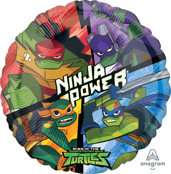 Mylar 18 in. Rise of the TMNT