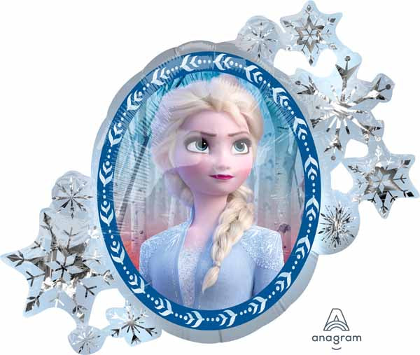 Mylar Jumbo Disney Frozen 2 Holographique