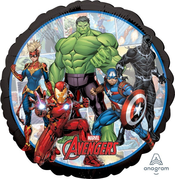 Mylar 18 po. Avengers Powers Unite