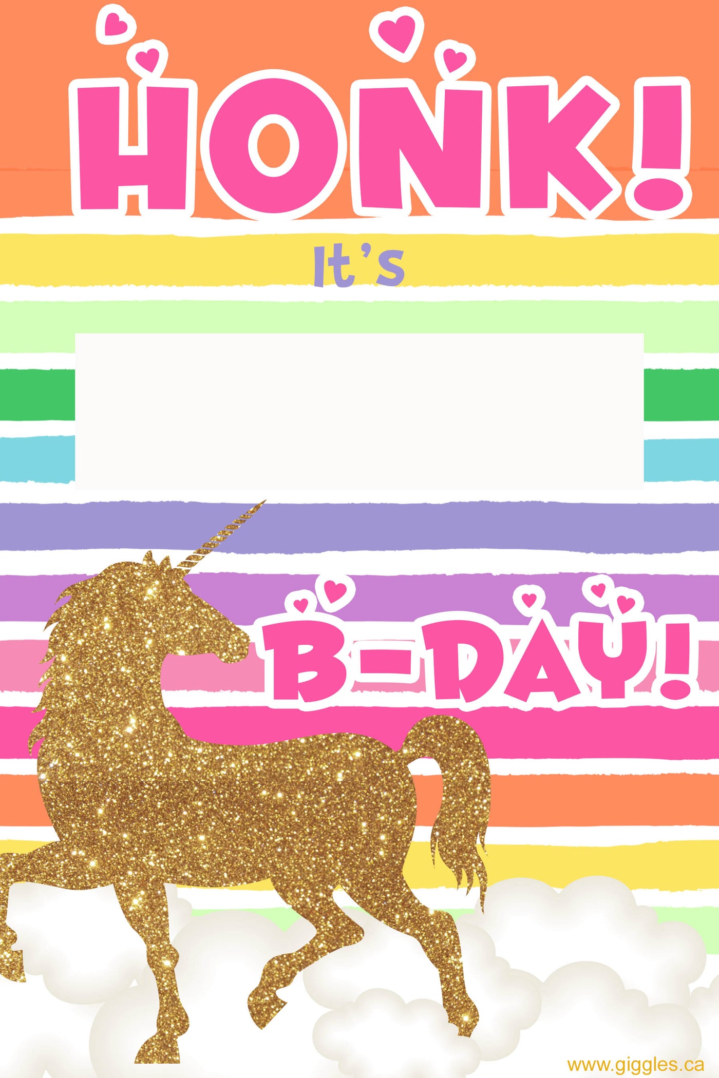 Unicorn Birthday-Yard Sign